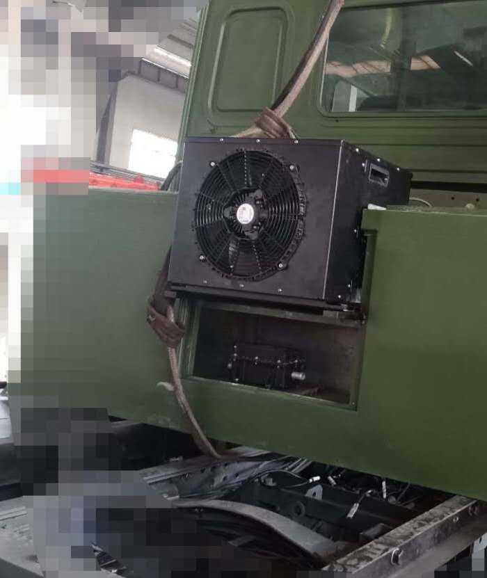 我公司電池?zé)峁芾砜刂葡到y(tǒng)中標(biāo)某電動軍車項目